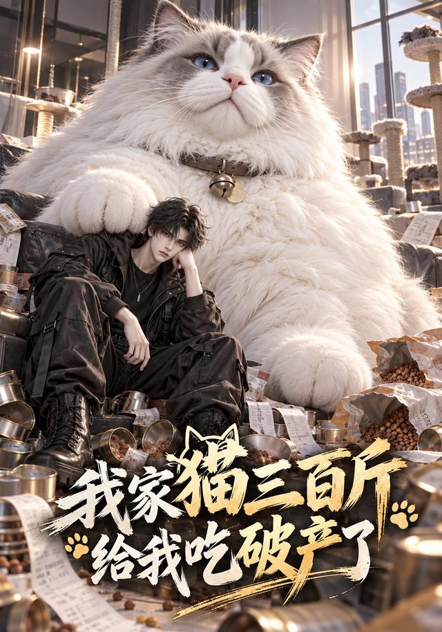 我家猫三百斤给我吃破产了(55集)-免费短剧