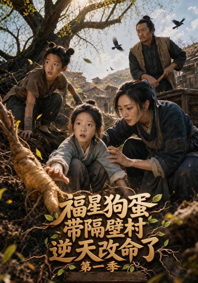 福星狗蛋带隔壁村逆天改命了第一季（153集）-免费短剧