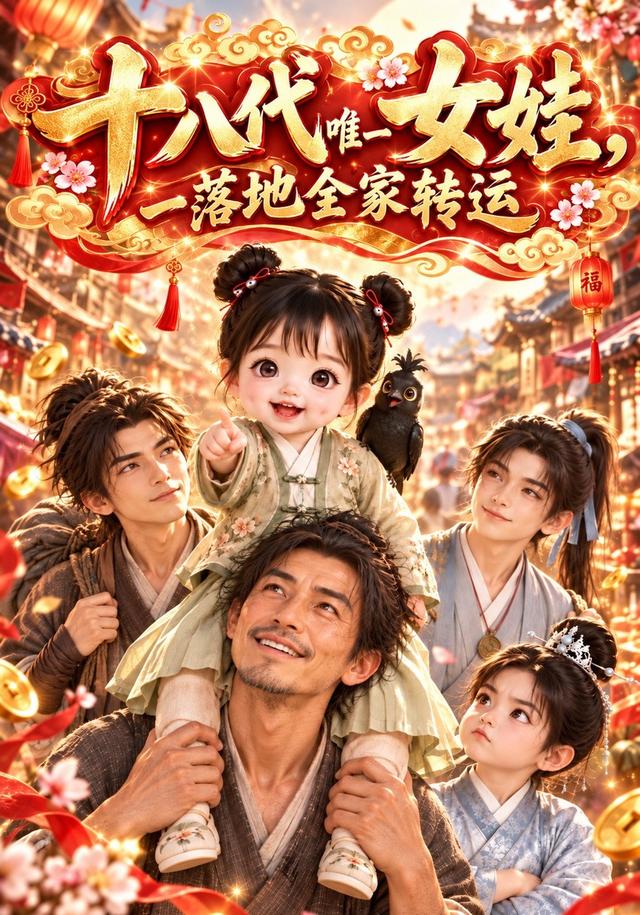 十八代唯一女娃,一落地全家转运(125集-免费短剧