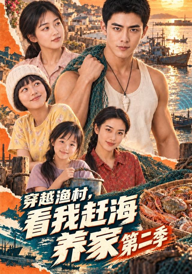 穿越渔村,看我赶海养家第二季(140集)-免费短剧