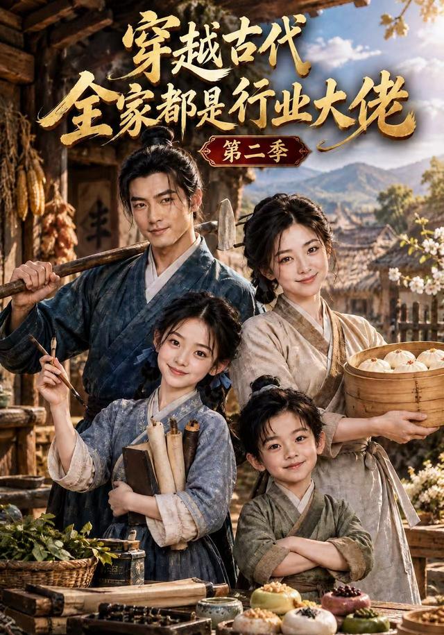 穿越古代全家都是行业大佬第二季（145集）-免费短剧